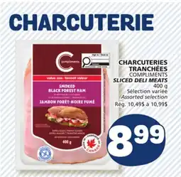 Marché Bonichoix COMPLIMENTS SLICED DELI MEATS offer