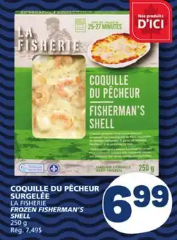 Marché Bonichoix LA FISHERIE FROZEN FISHERMAN'S SHELL offer