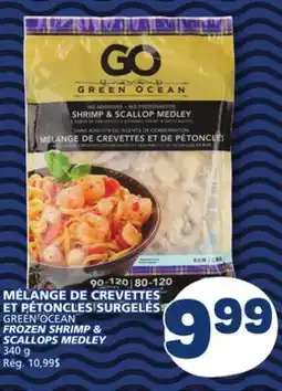 Marché Bonichoix GREEN OCEAN FROZEN SHRIMP & SCALLOPS MEDLEY offer