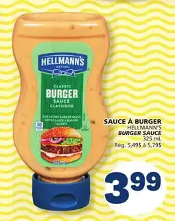 Marché Bonichoix HELLMANN'S BURGER SAUCE offer