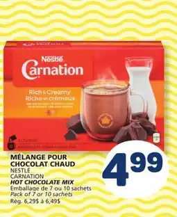 Marché Bonichoix NESTLÉ CARNATION HOT CHOCOLATE MIX offer