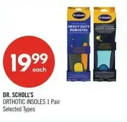 Shoppers Drug Mart Dr. Scholl's orthotic insoles offer