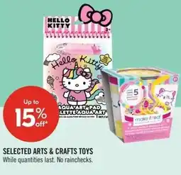 Shoppers Drug Mart Selected arts & crafts toys offer