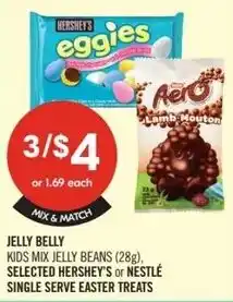 Shoppers Drug Mart Jelly beans, selected hershey's or nestle single serve easter treats offer
