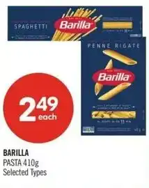 Shoppers Drug Mart Barilla pasta offer