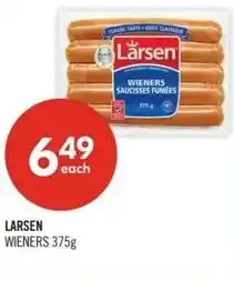 Shoppers Drug Mart Larsen wieners offer