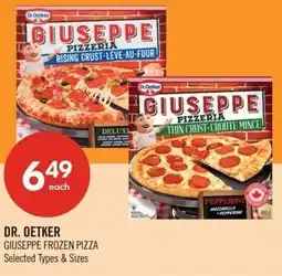 Shoppers Drug Mart Dr. Oetker giuseppe frozen pizza offer