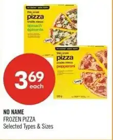 Shoppers Drug Mart No name frozen pizza offer