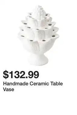 Wayfair Handmade Ceramic Table Vase offer