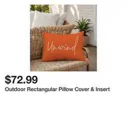 Wayfair Outdoor Rectangular Pillow Cover & Insert offer