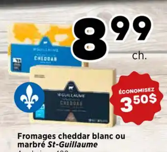 Val-Mont Fromages cheddar blanc ou marbré St-Guillaume offer