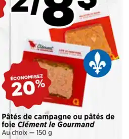 Val-Mont Pâtés de campagne ou pâtés de foie Clément le Gourmand offer