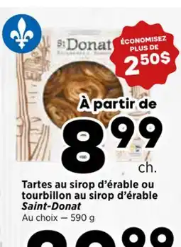 Val-Mont Tartes au sirop d'érable ou tourbillon au sirop d'érable Saint-Donat offer