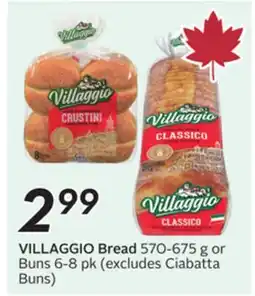 Sobeys VILLAGGIO Bread offer