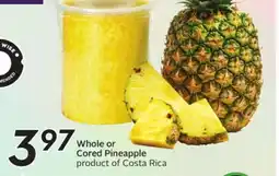 Sobeys Whole or Cored Pineapple offer