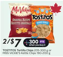 Sobeys TOSTITOS Tortilla Chips offer
