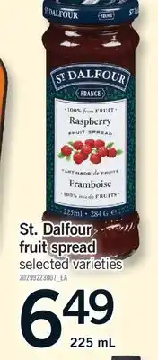 Fortinos ST. DALFOUR FRUIT SPREAD offer