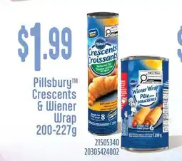 Fortinos PILLSBURY CRESCENTS & WIENER WRAP offer