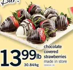 Fortinos CHOCOLATE COVERED STRAWBERRIES offer
