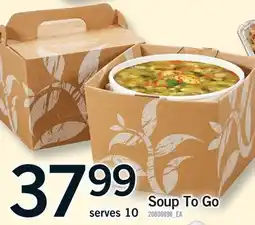 Fortinos Soup To Go offer