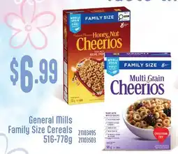 Fortinos GENERAL MILLS FAMILY SIZE CEREALS offer