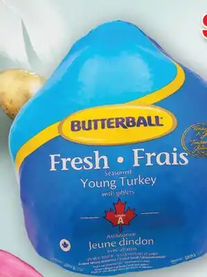 Fortinos BUTTERBALL FRESH WHOLE TURKEY offer