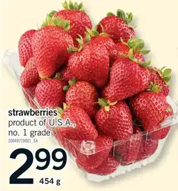 Fortinos STRAWBERRIES offer