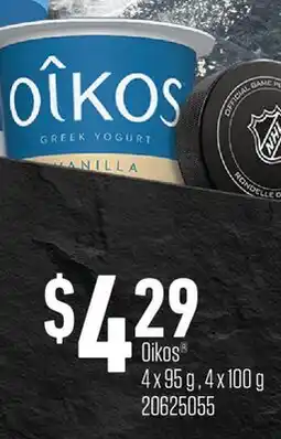 Fortinos OIKOS 4 x 95 g, 4 x 100 g offer