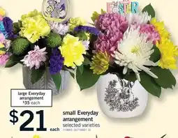 Fortinos SMALL EVERYDAY ARRANGEMENT offer