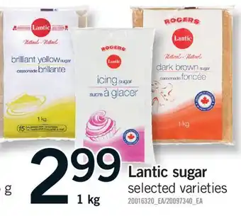 Fortinos LANTIC SUGAR offer