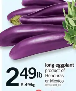 Fortinos LONG EGGPLANT offer