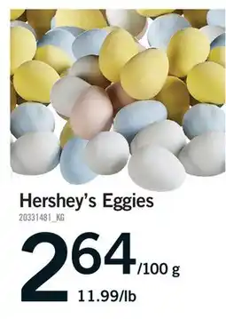 Fortinos HERSHEY'S EGGIES offer