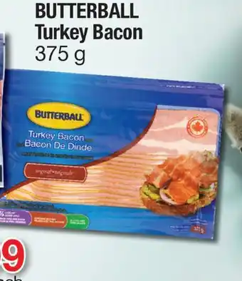 Fortinos BUTTERBALL TURKEY BACON offer