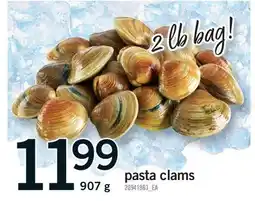 Fortinos PASTA CLAMS offer