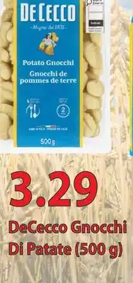 Fortinos DECECCO GNOCCHI DI PATATE (500 G) offer