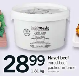 Fortinos NAVEL BEEF offer