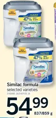Fortinos SIMILAC FORMULA offer