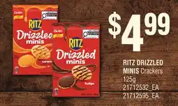 Fortinos RITZ DRIZZLED MINIS CRACKERS offer