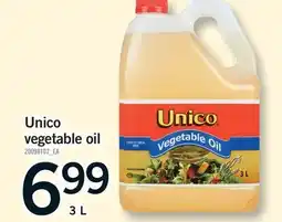 Fortinos UNICO VEGETABLE OIL offer
