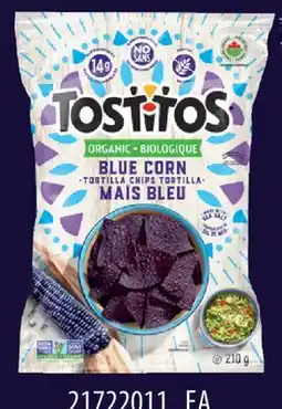Fortinos TOSTITOS TORTILLA CHIPS, 205 G - 295 G offer