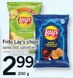 Fortinos FRITO LAY'S CHIPS offer