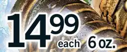 Fortinos ROCK LOBSTER TAILS, 6OZ offer