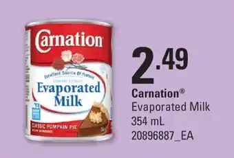 Fortinos CARNATION EVAPORATED MILK offer