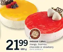 Fortinos MOUSSE CAKES offer
