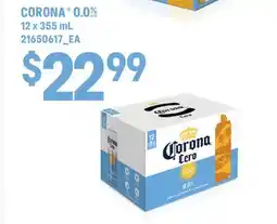 Fortinos CORONA 0.0% ALC./VOL offer