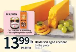 Fortinos BALDERSON AGED CHEDDAR offer