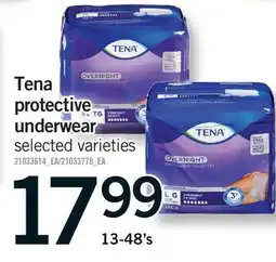 Fortinos TENA PROTECTIVE UNDERWEAR, 13-48's offer