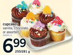Fortinos CUPCAKES, 255/281 g offer