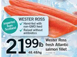 Fortinos WESTER ROSS FRESH ATLANTIC SALMON FILLET offer