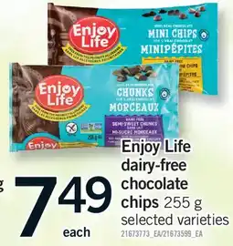 Fortinos ENJOY LIFE DAIRY-FREE CHOCOLATE CHIPS offer